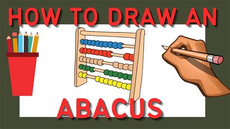 How To Draw Abacus Step By Step Easy Drawing For Kids