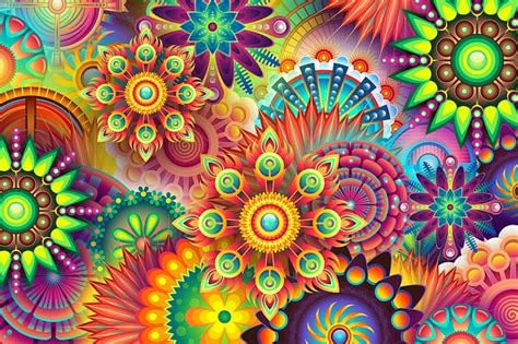 Mandalas Colorful Abstract - Free illustrations on Pixabay