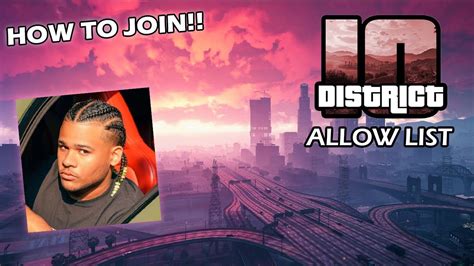 HOW TO JOIN DISTRICT 10 RP ALLOW LIST!!! Step By Step Tutorial! - YouTube