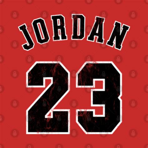 Michael Jordan #23 retro practice jersey distressed - Jordan - T-Shirt ...