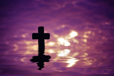 Cross Over Heaven Goodness Faith Christianity Photo Background And ...