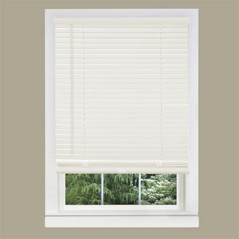 Window Blinds Mini Blind 1" Slat Vinyl Venetian Blinds - Black White ...