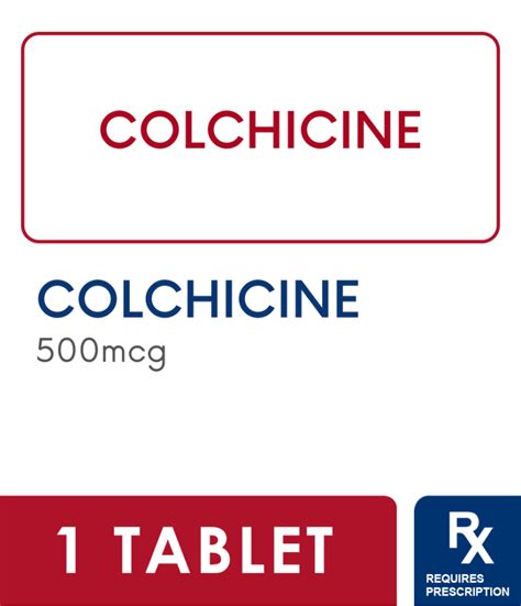 Colchicine Tablet - Rose Pharmacy Medicine Delivery