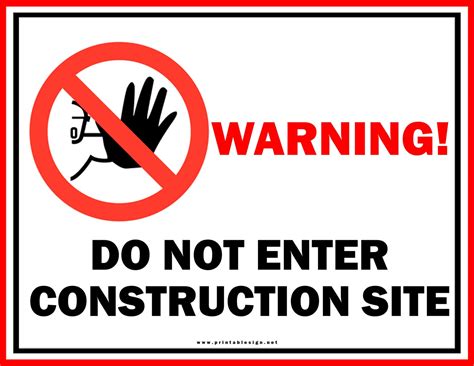 Construction Safety Signs Outdoor Safety Signs | ubicaciondepersonas ...