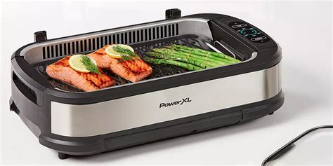 PowerXL Indoor Smokeless Grill Pro now $56 for today only (Reg. $117+)