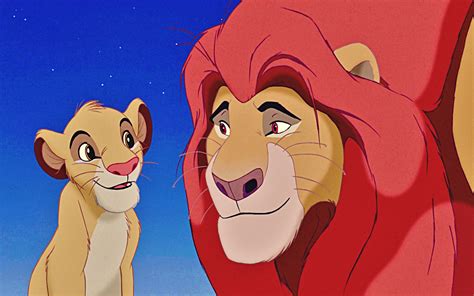 Simba y Mufasa. - Wallpapers