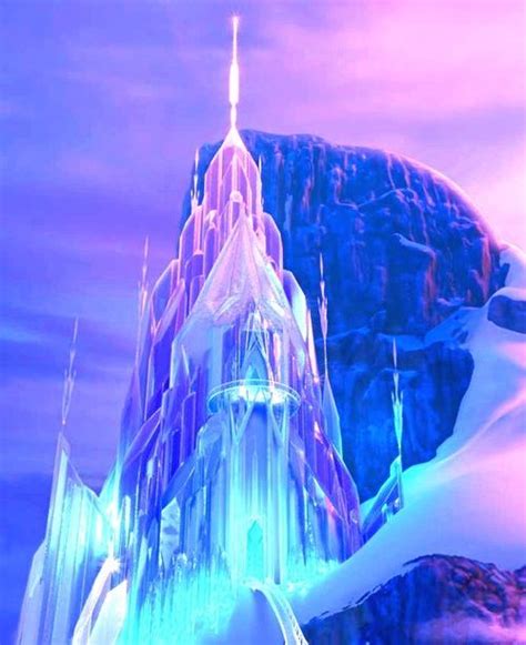 Elsa's ice palace | Ice palace, Frozen castle, Frozen background