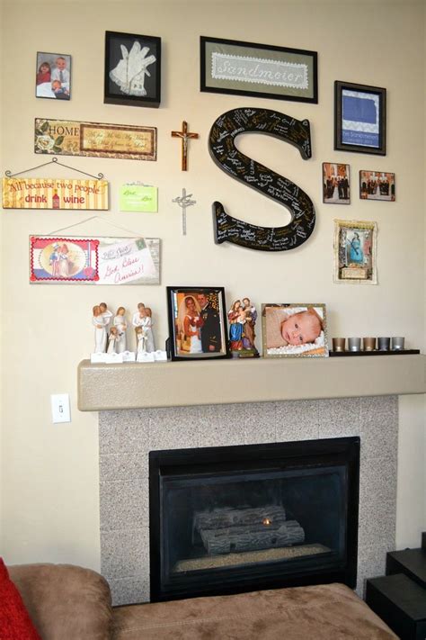 Above the fireplace gallery wall | Gallery wall, Fireplace gallery, Wall