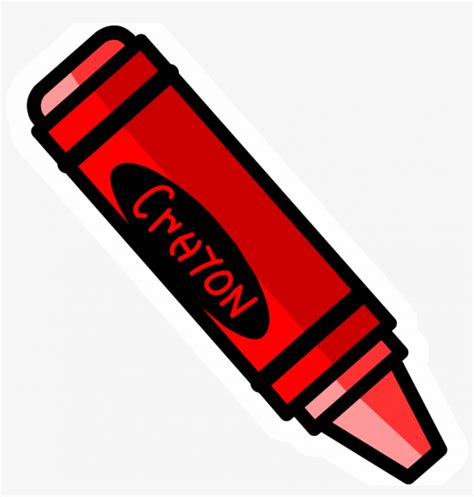 Red Crayon Clipart Red Crayon Clipart At Getdrawings - Club Penguin ...