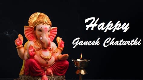 Ganesh Chaturthi Wishes Black Background HD Ganesh Chaturthi Wallpapers ...