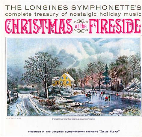 Longines Symphonette Society. Christmas at the Fireside. (LWS151 ...