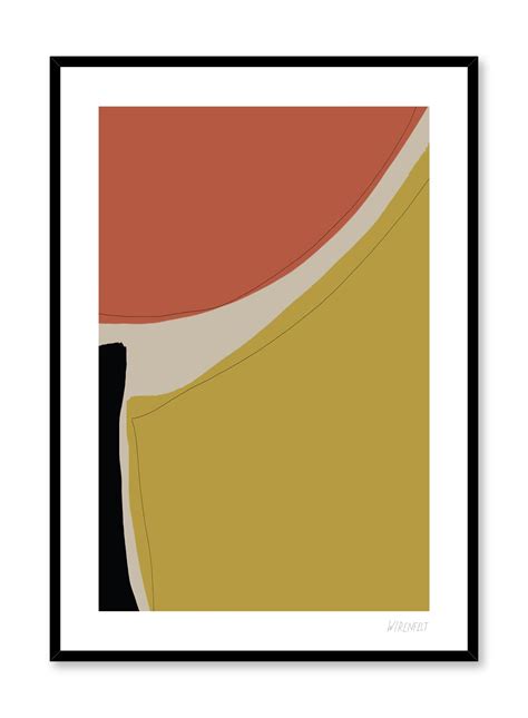 Bossa Nova Abstract Art Poster | Buy Art Prints at Opposite Wall