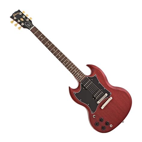 Gibson SG Tribute Left Handed, Vintage Cherry Satin at Gear4music