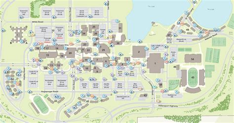 Discover Ub North Campus Map For Easy Navigation - World Map Colored ...