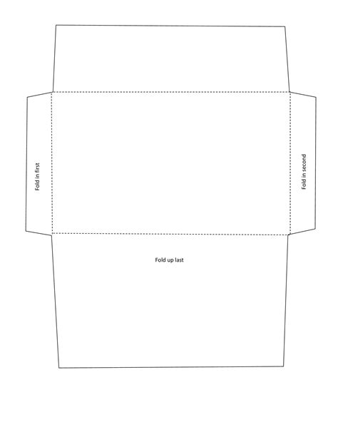 Printable Envelope Template A4 Paper - Printable Templates Free