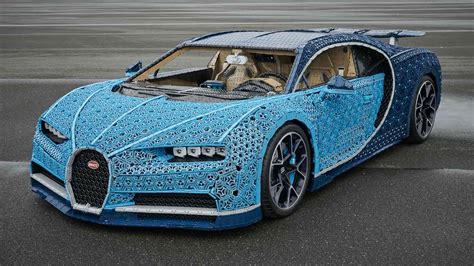 LEGO actually built a life-sized Bugatti Chiron that you can drive ...