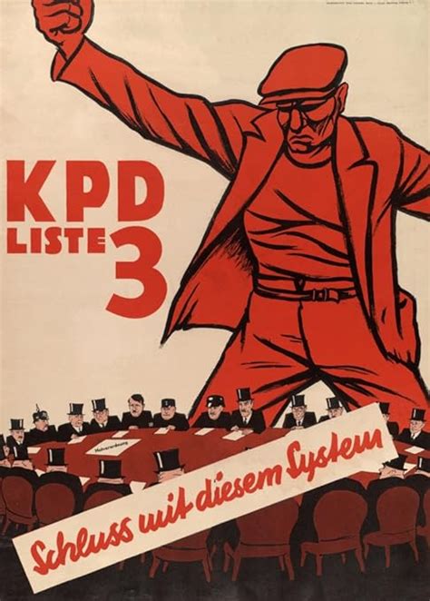 Vintage German Communist Propaganda 'No More of This System. Choose The ...