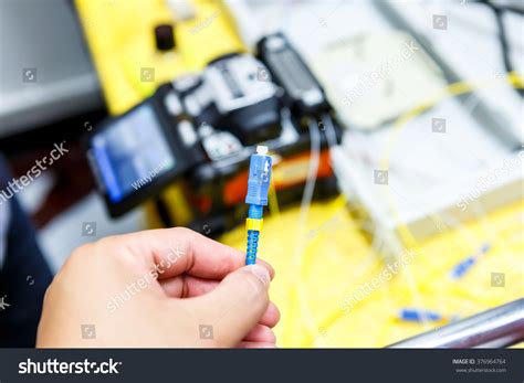 Fiber Optic Cable Install Stock Photo 376964764 | Shutterstock