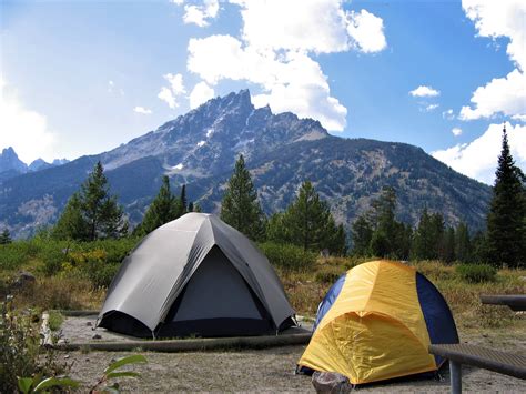 Camping - Grand Teton National Park (U.S. National Park Service)