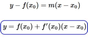 Equation of tangent line calculator | Tangent line at point