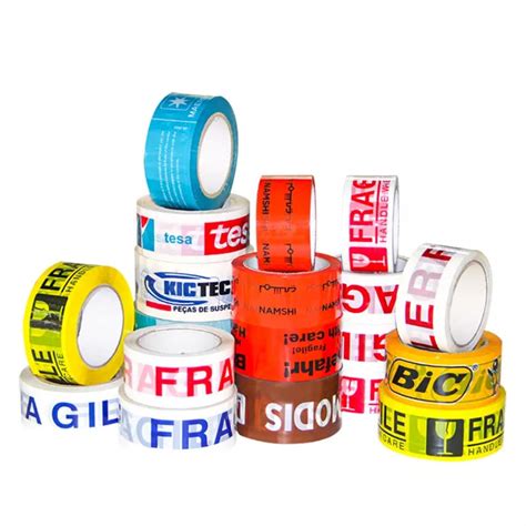 1-50 Rolls CUSTOM Packaging Tape , Printed Water Activated Tape, Gummed ...