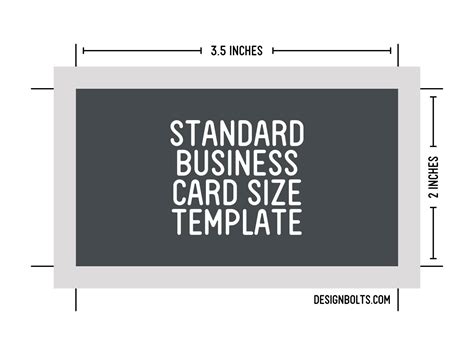 Free Standard Business Card Size, Letterhead & Envelop Sizes Templates ...