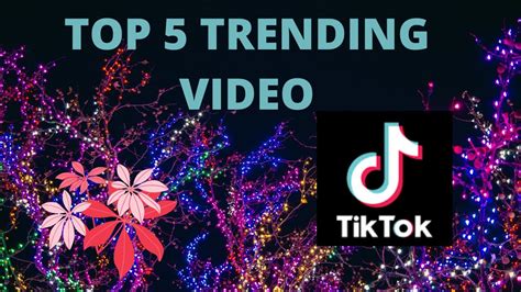 TOP 5 TRENDING VIDEO - YouTube