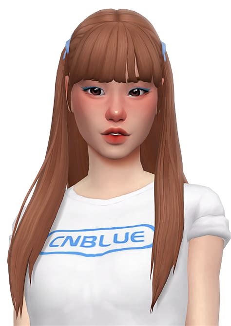 Sims 4 cc maxis match female hair - verypase