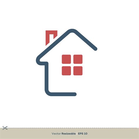 Minimalist Home - Real Estate Logo Template Illustration Design ...