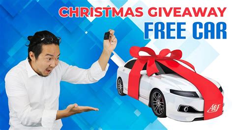 Win A Free Car - 2020 Christmas Giveaway - YouTube