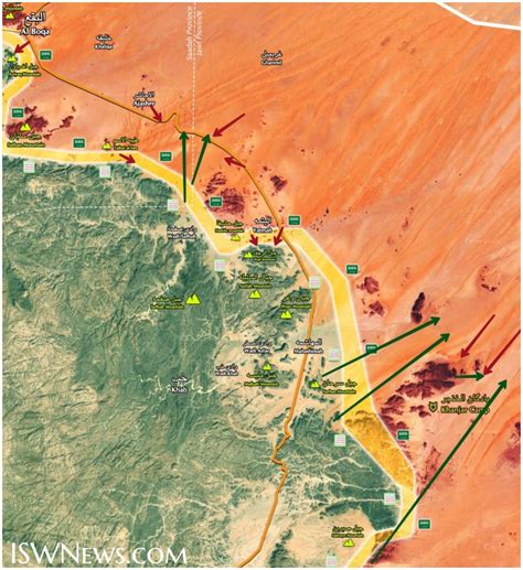 Map: Latest Updates On Al Jawf Front, 10 April 2020 - Islamic World News