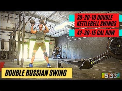 Double Russian Kettlebell Swing WORKOUT | 30-20-10 #crossfitwod ...