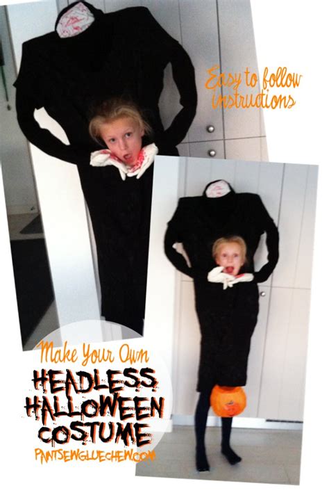 Headless halloween costume - PaintSewGlueChew