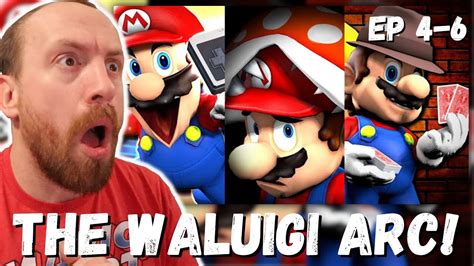 WATCHING SMG4: The Waluigi Arc Ep 4 - 6 (Ultimate Gamer, Mario SAW ...