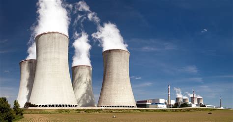 Nuclear power plant and cooling towers – Canoil Canada Inc