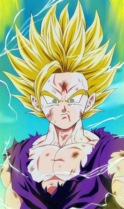 Gohan - Super Saiyan 2 | Immagini di sfondo, Illustrazioni cartoon ...