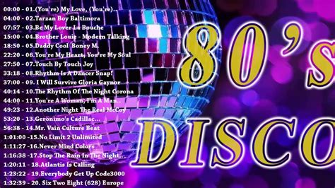 80s Disco Legend - Golden Disco Greatest Hits 80s - Best Disco Songs Of ...