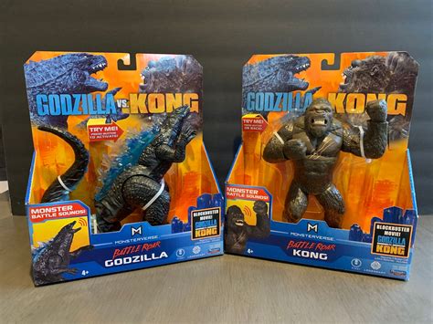 Godzilla Vs. Kong Playmates Figures Are Big Dumb Fun