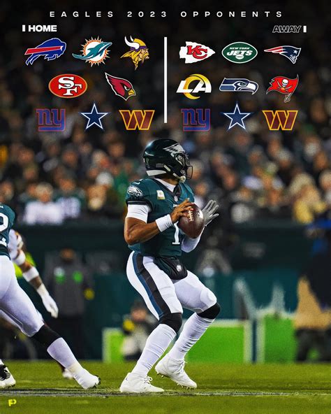 Philadelphia Eagles Central on Twitter: "The #Eagles 2023 opponents ...