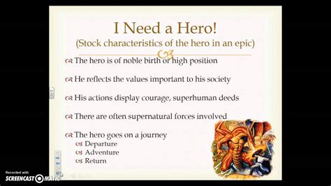 Beowulf: The Epic Hero - YouTube