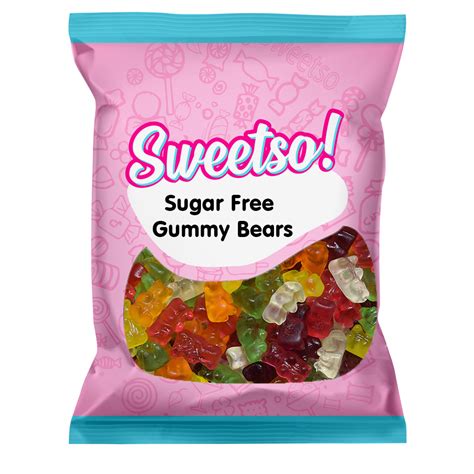 Sugar Free Gummy Bears 1kg - Stockton's Wholesale Sweets