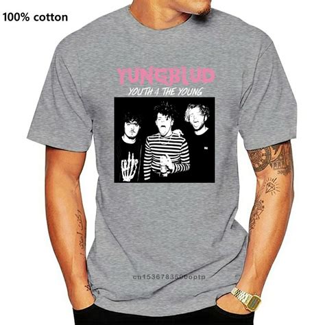 YUNGBLUD t shirts men Harajuku Funny Print Tshirt Men Hip Hop 100% ...