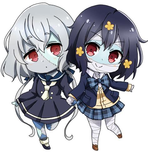 Chibi Zombie Ai & Junko : r/ZombielandSaga