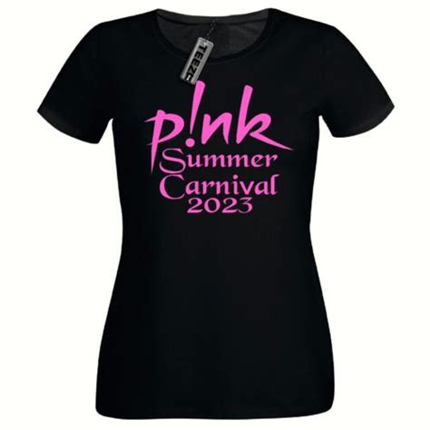 Pink Summer Carnival Tour t shirt, Ladies Fitted t shirt, Pink Tour ...