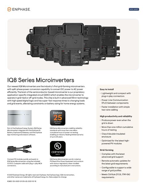 Enphase IQ8+ Microinverter - Switch Solar