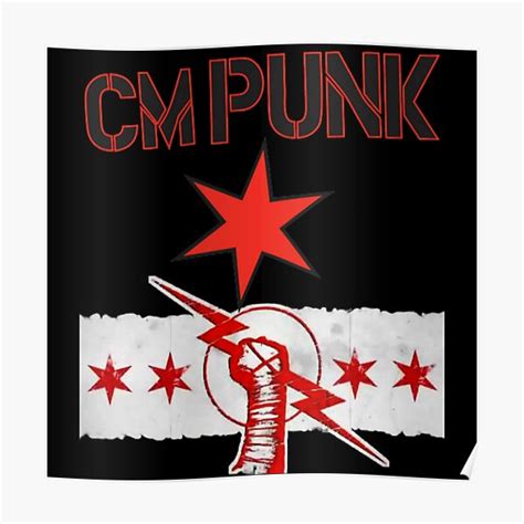 "cm punk aew" Poster for Sale by hamdellah | Redbubble