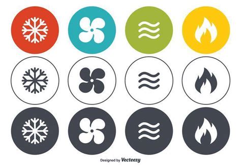 暖通矢量图标集 - NicePSD 优质设计素材下载站