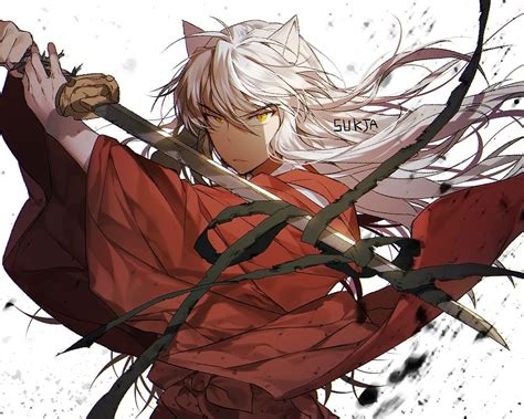 Inuyasha #katana Inuyasha Fan Art, Inuyasha And Sesshomaru, Kagome And ...