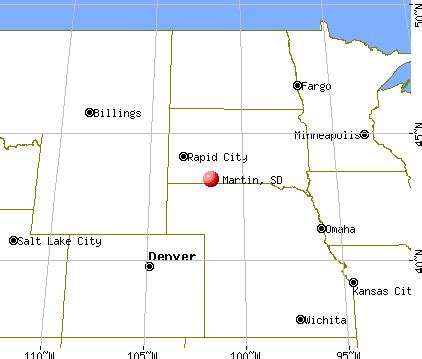 Martin, South Dakota (SD 57551) profile: population, maps, real estate ...