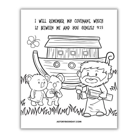 Noah S Ark Colouring Page | The Best Porn Website